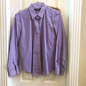 Lauren Ralph Lauren Non-Iron Shirt - sz XL